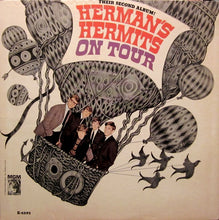 Load image into Gallery viewer, Herman's Hermits : Their Second Album! Herman's Hermits On Tour (LP, Album, Mono)