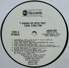 Load image into Gallery viewer, Carl Carlton : I Wanna Be With You (LP, Album, Promo, San)
