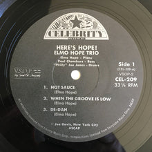 Laden Sie das Bild in den Galerie-Viewer, Elmo Hope Trio : Here's Hope! (LP, Album, Mono, RE)