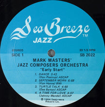 Load image into Gallery viewer, Mark Masters' Jazz Composers Orchestra : Early Start (LP)