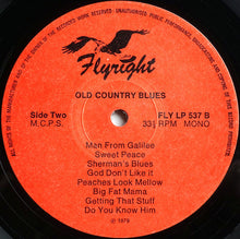 Laden Sie das Bild in den Galerie-Viewer, Various : Old Country Blues (LP, Comp, Mono)