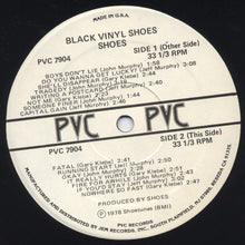 Load image into Gallery viewer, Shoes : Black Vinyl Shoes (LP, Album, RE)