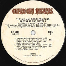 Charger l'image dans la galerie, The Allman Brothers Band : Brothers And Sisters (LP, Album, M/Print, Pit)