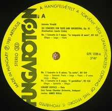 Load image into Gallery viewer, Vivaldi* - Lóránt Kovács*, Liszt Ferenc Chamber Orchestra Budapest*, János Rolla : Six Flute Concerti (LP)