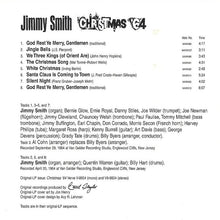 Charger l'image dans la galerie, The Incredible Jimmy Smith* : Christmas '64 (CD, Album, RE)