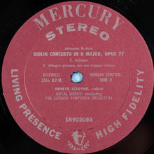 Laden Sie das Bild in den Galerie-Viewer, Brahms*, Henryk Szeryng, London Symphony*, Antal Dorati : Violin Concerto (LP, Album, RE)
