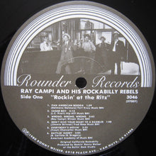 Laden Sie das Bild in den Galerie-Viewer, Ray Campi : Rockin' At The Ritz (LP, Album)