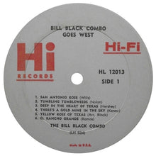 Charger l'image dans la galerie, Bill Black Combo* : Bill Black Combo Goes West (LP, Album, Mono)