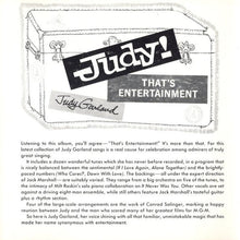 Laden Sie das Bild in den Galerie-Viewer, Judy Garland : That's Entertainment! (CD, Album, RE)