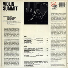Load image into Gallery viewer, Stuff Smith, Stephane Grappelly*, Svend Asmussen, Jean-Luc Ponty : Violin-Summit (LP, Album, RE)