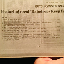 Laden Sie das Bild in den Galerie-Viewer, Burt Bacharach : Music From Butch Cassidy And The Sundance Kid (LP, Album, Pit)