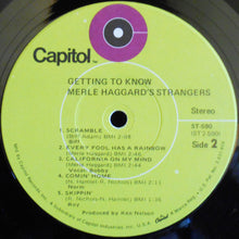 Laden Sie das Bild in den Galerie-Viewer, Merle Haggard's Strangers* : Getting To Know Merle Haggard's Strangers (LP, Album)