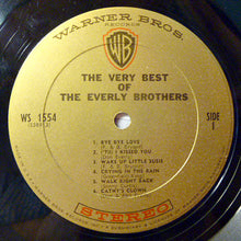 Laden Sie das Bild in den Galerie-Viewer, Everly Brothers : The Very Best Of The Everly Brothers (LP, Album)