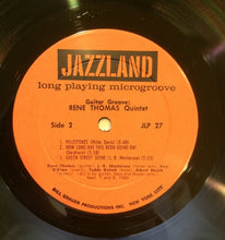 Laden Sie das Bild in den Galerie-Viewer, Rene Thomas Quintet* : Guitar Groove (LP, Album, Mono)