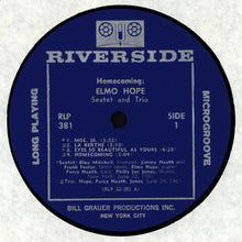 Load image into Gallery viewer, Elmo Hope Sextet And Trio* : Homecoming! (LP, Album, Mono)
