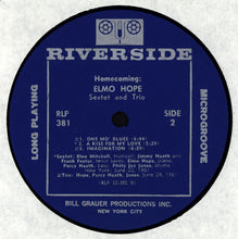 Load image into Gallery viewer, Elmo Hope Sextet And Trio* : Homecoming! (LP, Album, Mono)