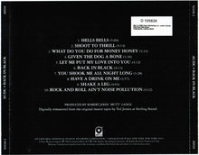 Load image into Gallery viewer, AC/DC : Back In Black (CD, Album, Club, RE, RM, BMG)