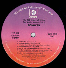 Laden Sie das Bild in den Galerie-Viewer, Donovan : Donovan Vol. 2 (LP, Comp, Uni)