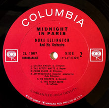 Load image into Gallery viewer, Duke Ellington And His Orchestra : Midnight In Paris (LP, Mono)