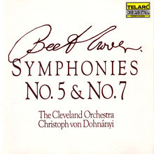 Load image into Gallery viewer, Beethoven* - The Cleveland Orchestra, Christoph von Dohnányi : Symphonies No. 5 & No. 7 (CD, Album)