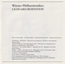 Charger l'image dans la galerie, Johannes Brahms - Wiener Philharmoniker • Leonard Bernstein : Symphonie No. 4 / Tragische Ouvertüre • Tragic Overture (CD, RE)