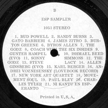 Load image into Gallery viewer, Various : The ESP Sampler (LP, Mono, Smplr, Bla)