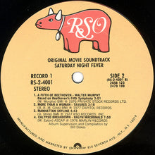 Laden Sie das Bild in den Galerie-Viewer, Various : Saturday Night Fever (The Original Movie Sound Track) (2xLP, Album, Comp, Pit)