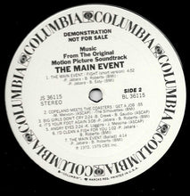 Load image into Gallery viewer, Various : The Main Event (A Glove Story) - Music From The Original Motion Picture Soundtrack (LP, Album, Promo)