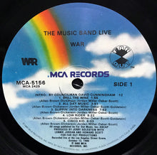 Laden Sie das Bild in den Galerie-Viewer, War : The Music Band Live (LP, Album, Glo)