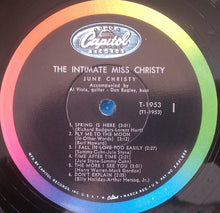 Laden Sie das Bild in den Galerie-Viewer, June Christy : The Intimate Miss Christy (LP, Album, Mono, Scr)