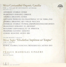 Charger l'image dans la galerie, Giovanni Pierluigi da Palestrina, Annibale Stabile, Francesco Suriano, Andrea Dragoni*, Ruggiero Giovanelli*, Prospero Santini, Curzio Mancini, Jacobus Gallus : Missa "Cantantibus Organis" - Missa Super "Elisabethae Impletum Est Tempus" (LP)
