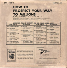 Load image into Gallery viewer, Paul J. Meyer : How To Prospect Your Way To Millions (2xLP)
