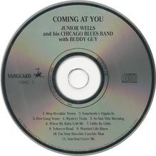 Load image into Gallery viewer, Junior Wells : Coming At You (CD, Album, RE)