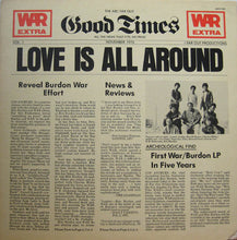 Charger l'image dans la galerie, War Featuring Eric Burdon* : Love Is All Around (LP, Album)