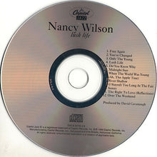 Load image into Gallery viewer, Nancy Wilson : Lush Life (CD, Album, RE)