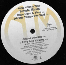 Load image into Gallery viewer, Simple Minds : Once Upon A Time (LP, Album, B o)