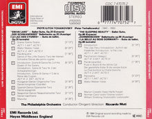 Load image into Gallery viewer, Muti*, Tchaikovsky* : Suites From The Ballets: Swan Lake / Sleeping Beauty (CD, Album)