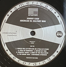 Load image into Gallery viewer, Johnny Cash : American III: Solitary Man (LP, Album, RE, 180)