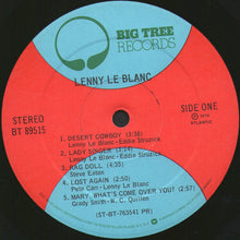 Load image into Gallery viewer, Lenny LeBlanc : Lenny LeBlanc (LP, Album, Pre)