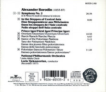 Laden Sie das Bild in den Galerie-Viewer, Borodin* - National Philharmonic Orchestra, Tjeknavorian* : Symphony No. 2 • Polovtsian Dances (CD, RE)