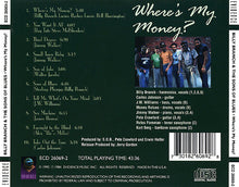 Load image into Gallery viewer, Billy Branch & The Sons Of Blues* : Where's My Money? (CD, Album, RE)