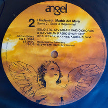 Charger l'image dans la galerie, Hindemith*, Dietrich Fischer-Dieskau, James King (3), Urszula Koszut, Rose Wagemann, William Cochran, Peter Meven, Bavarian Radio Chorus*, Bavarian Radio Symphony Orchestra*, Rafael Kubelik : Mathis Der Maler (3xLP, Quad + Box, Album)