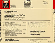 Charger l'image dans la galerie, Tennstedt* Conducts Wagner*, Berlin Philharmonic Orchestra* : Music From The Ring (CD, Album)