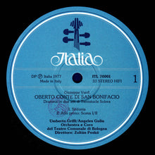 Laden Sie das Bild in den Galerie-Viewer, Giuseppe Verdi / Viorica Cortez, Angeles Gulin, Simon Estes, Umberto Grilli / Zoltán Peskó, Orchestra* E Coro del Teatro Comunale di Bologna : Oberto - Conte Di San Bonifacio (3xLP, Album + Box)