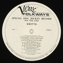Laden Sie das Bild in den Galerie-Viewer, Odetta : Odetta (LP, Album, Mono, Promo)