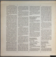 Load image into Gallery viewer, Bach* / Yehudi Menuhin Conducting The Bath Festival Chamber Orchestra* : The Complete Brandenburg Concertos (2xLP, RE)