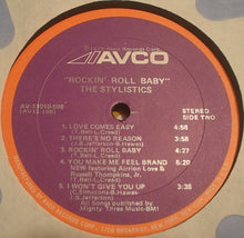 Laden Sie das Bild in den Galerie-Viewer, The Stylistics : Rockin' Roll Baby (LP, Album, Son)