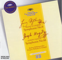 Laden Sie das Bild in den Galerie-Viewer, Franz Schubert / Joseph Haydn : Berliner Philharmoniker, Wilhelm Furtwängler : Symphonie No. 9 / Symphonie No. 88 (CD, Album, Mono, RE, RM)