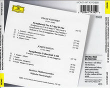 Laden Sie das Bild in den Galerie-Viewer, Franz Schubert / Joseph Haydn : Berliner Philharmoniker, Wilhelm Furtwängler : Symphonie No. 9 / Symphonie No. 88 (CD, Album, Mono, RE, RM)