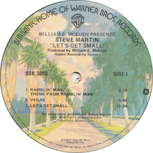 Laden Sie das Bild in den Galerie-Viewer, Steve Martin (2) : Let's Get Small (LP, Album, Los)